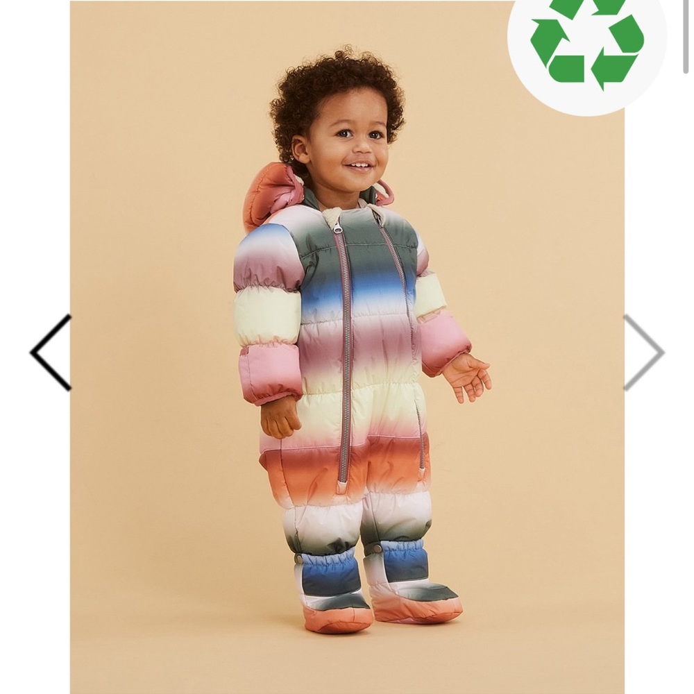 MOLO Hebe Misty Rainbow Snowsuit - Picture 2 of 5